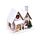 Silver Birch Double Fronted Christmas House LED Decoration
