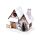 Silver Birch Double Fronted Christmas House LED Decoration