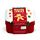 Christmas Baker Street Gingerbread Clip Lock Stacked Bento Lunch Box with Cutlery