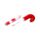 Set of 2 Christmas Festive Friends Candy Cane Shaped Lip Gloss