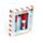 Set of 2 Christmas Festive Friends Candy Cane Shaped Lip Gloss