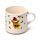 Christmas Jan Pashley Highland Coo Porcelain Mug & Coaster Lid Set