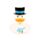 Jingle Bunch Christmas Duck Bath Time Toy