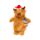 Christmas Highland Coo Cow 650ml Hot Water Bottle with Plush Cover