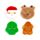 Christmas Jingle Bunch Plush Hand Warmer
