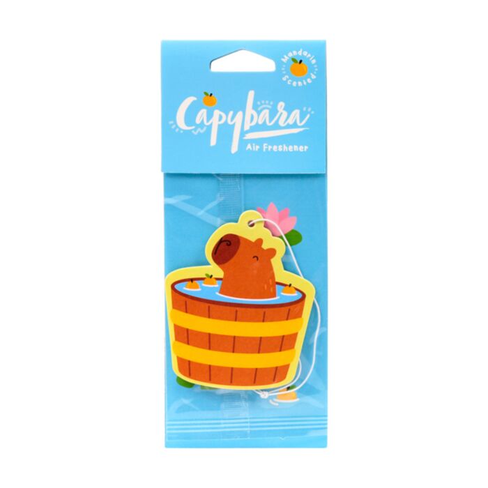 Mandarin Capybara Air Freshener