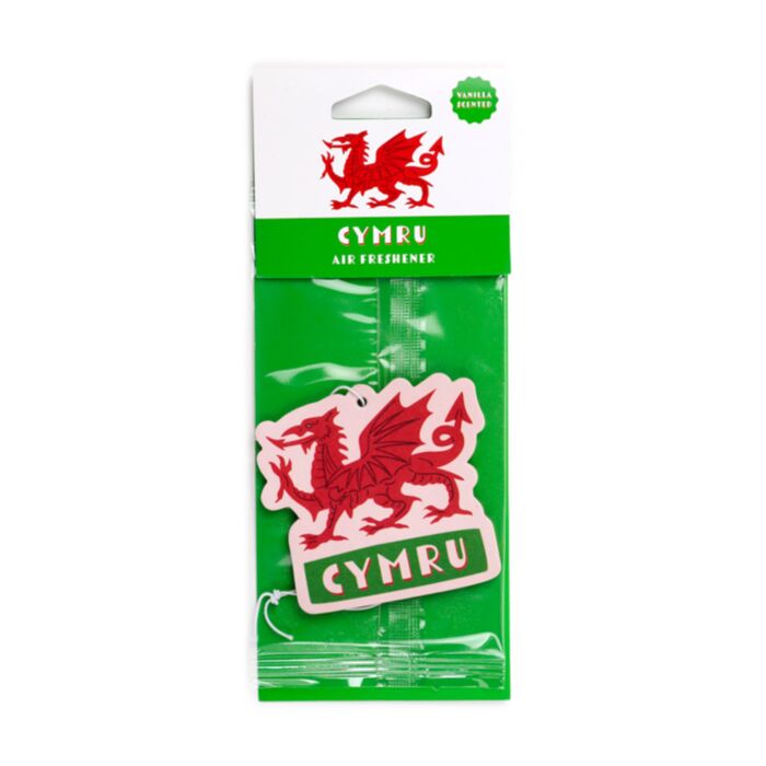 Vanilla Welsh Dragon Wales (Cymru) Air Freshener