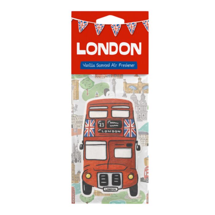 Vanilla London Souvenir Red Bus Air Freshener