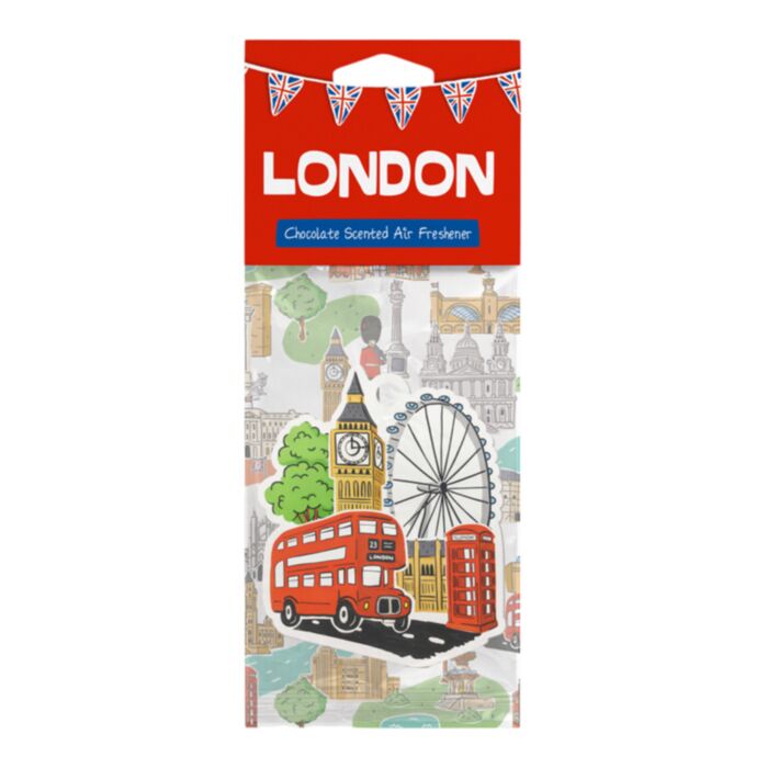 Chocolate London Souvenir London Landmarks Air Freshener