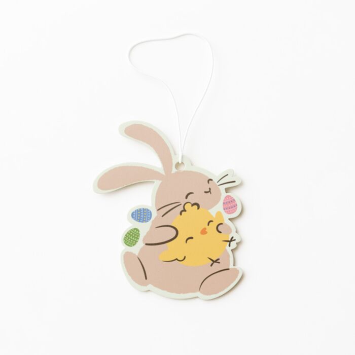 Chocolate Springtime Bunny Rabbit & Chick Air Freshener