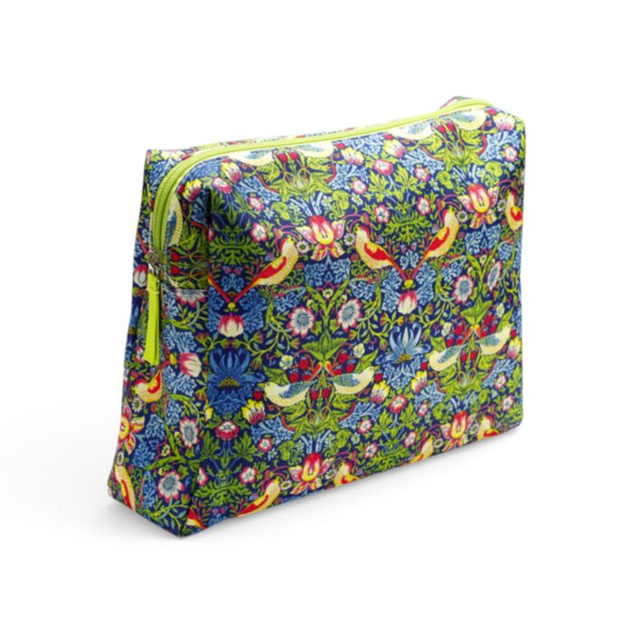William Morris Strawberry Thief Large Toiletry Makeup Wash Bag
