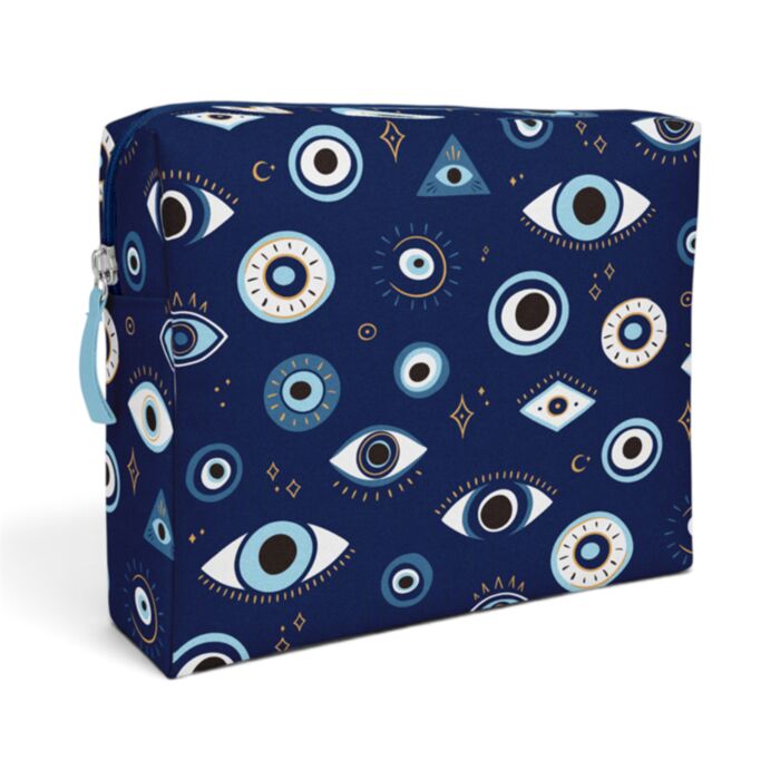 Evil Eye Large Toiletry Makeup Wash Bag