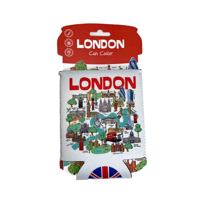 London Souvenir Neoprene Can Cooler Sleeve