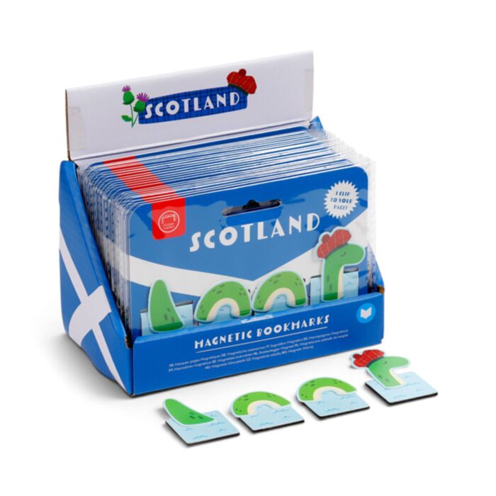 Scotland Souvenir Magnetic Bookmark Set