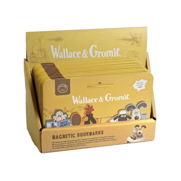 Wallace & Gromit Magnetic Bookmark Set