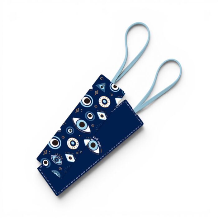 Evil Eye Bookmark with Elastic Band