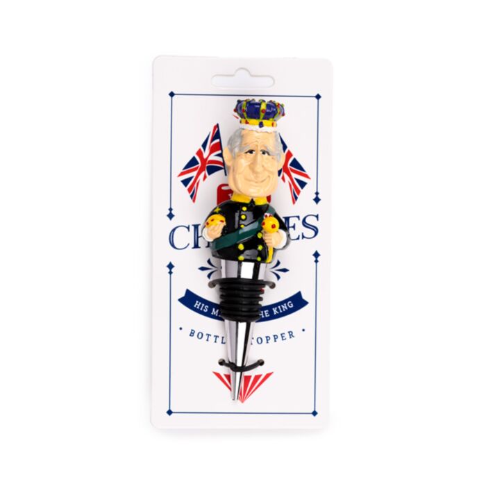 King Charles III Bottle Stopper