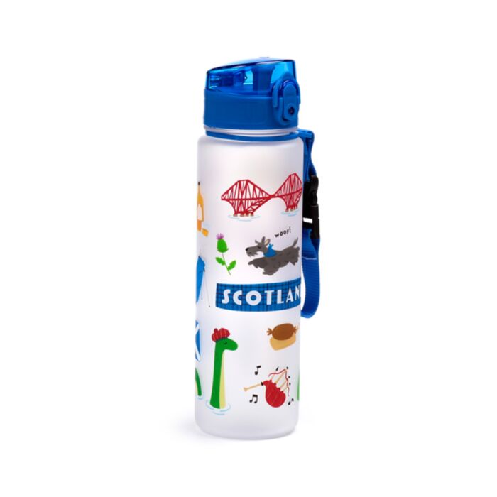 Scotland Souvenir Pop Top 600ml Shatterproof Bottle