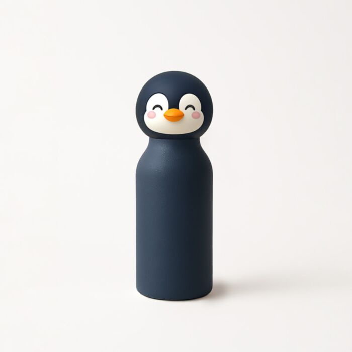 Adoramals Nico the Penguin Topper Hot & Cold Drinks Bottle 420ml