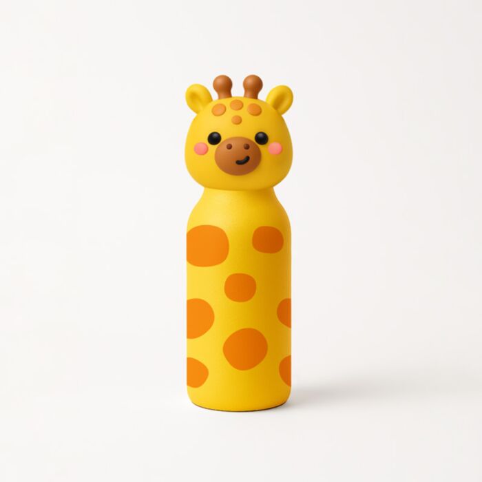 Adoramals Raffi the Giraffe Topper Hot & Cold Drinks Bottle 420ml