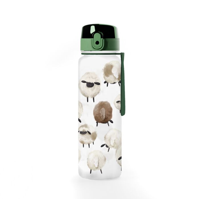 Sheep Pop Top 600ml Shatterproof Bottle