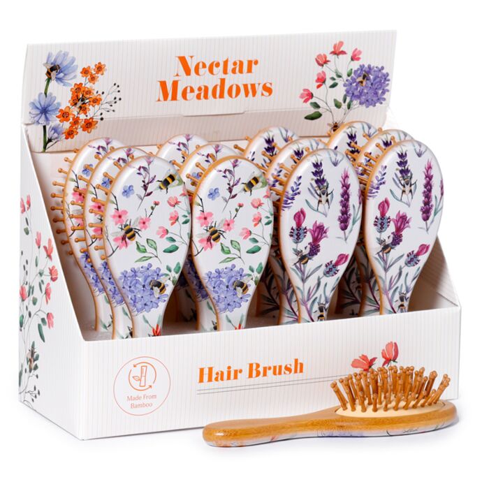 Nectar Meadows 100% Bamboo Hair Brush