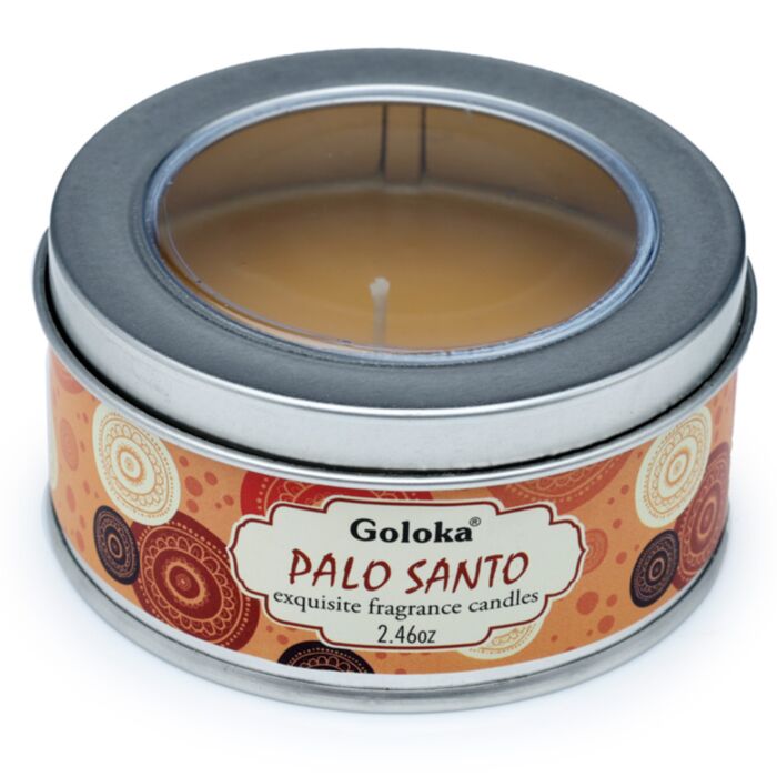 Goloka Palo Santo Wax Candle Tin