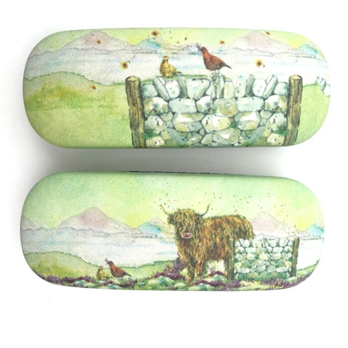 Glasses/Sunglasses Case Jan Pashley Highland Coo