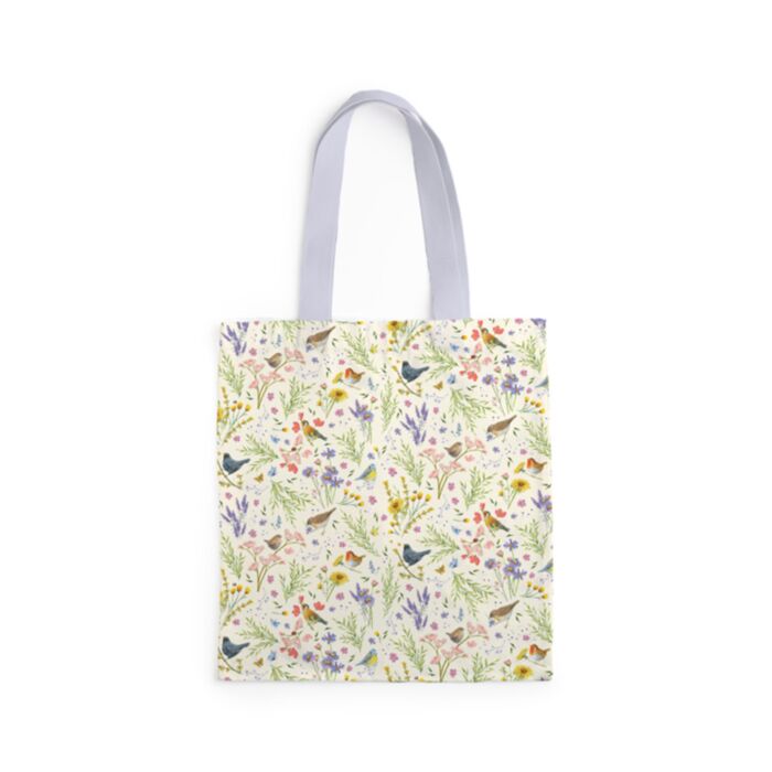 Jan Pashley Wings & Wildflowers Reusable Tote Bag