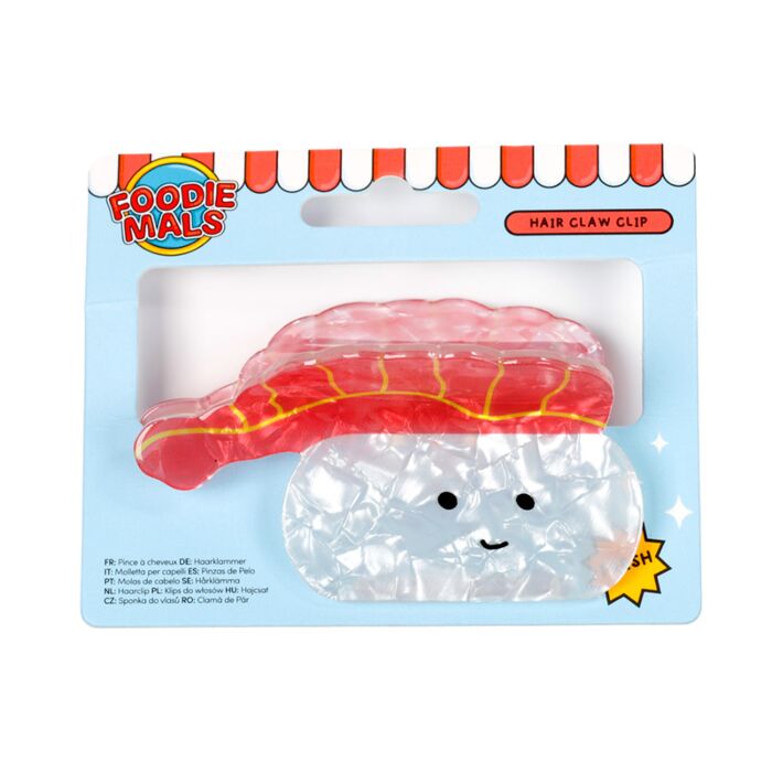 Foodiemals Shrimp Sushi Hair Claw Clip