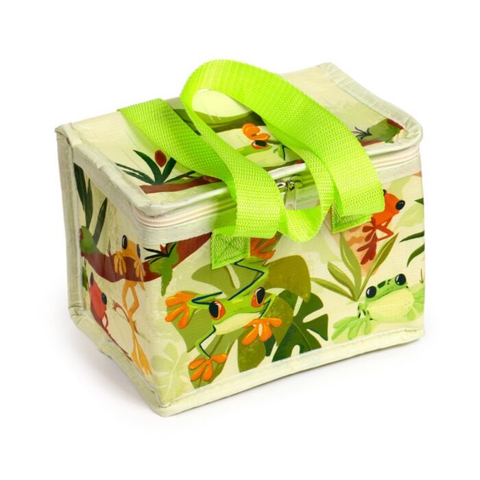 RPET Cool Bag Lunch Bag Tropical Frogs