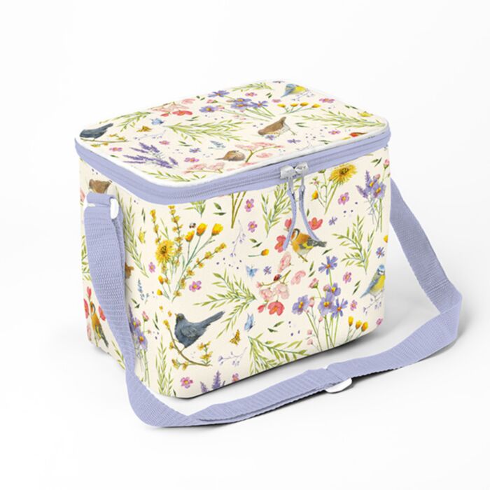 Large Cool Bag Lunch Bag Jan Pashley Wings & Wildflowers