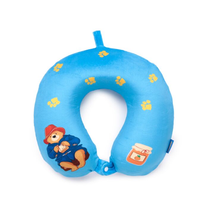 Relaxeazzz Paddington Bear Plush Memory Foam Travel Pillow