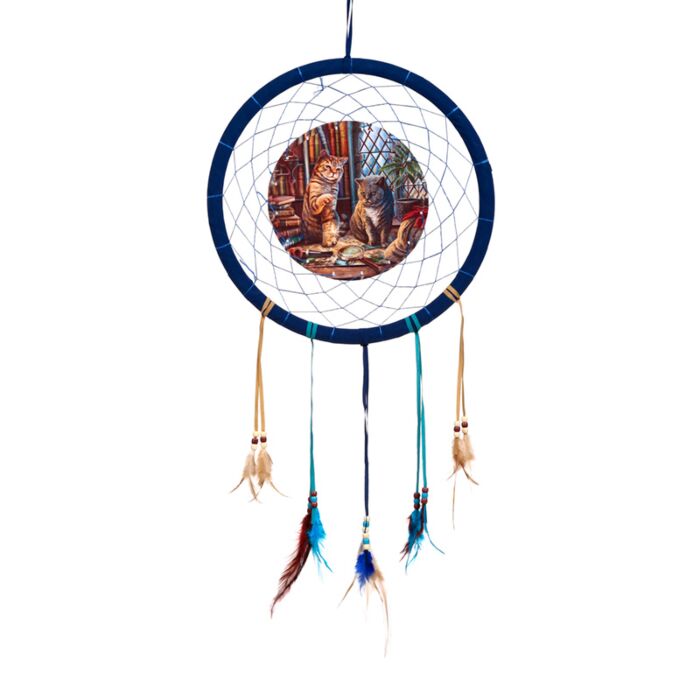 Lisa Parker Purrlock Holmes Cat Dreamcatcher 33cm