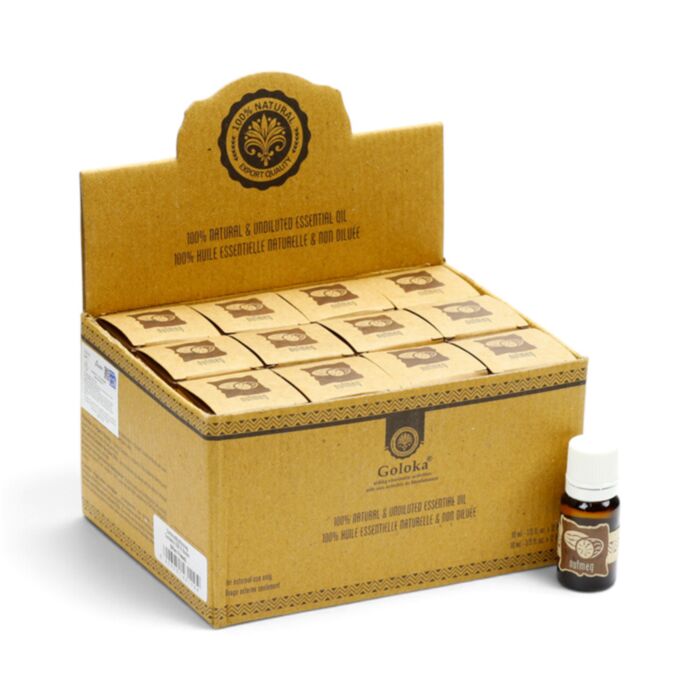 Goloka Nutmeg Natural Essential Oil 10ml