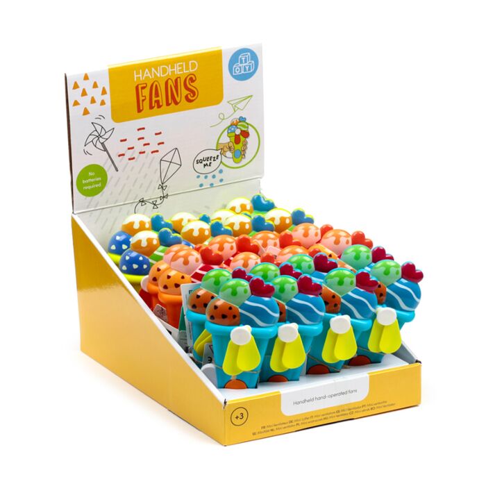 Ice Cream Handheld Hand-Operated Fan