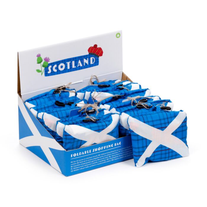 Foldable Reusable Shopping Bag Scotland Souvenir