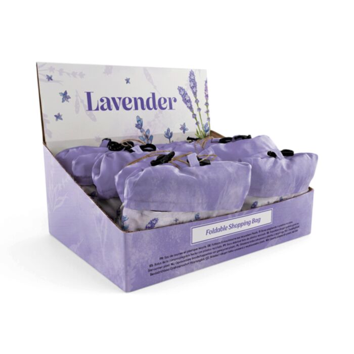 Foldable Reusable Shopping Bag Lavender