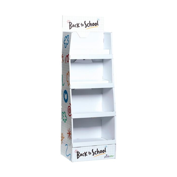 Back to School Essentials 4-Shelf FSDU Display Unit Only