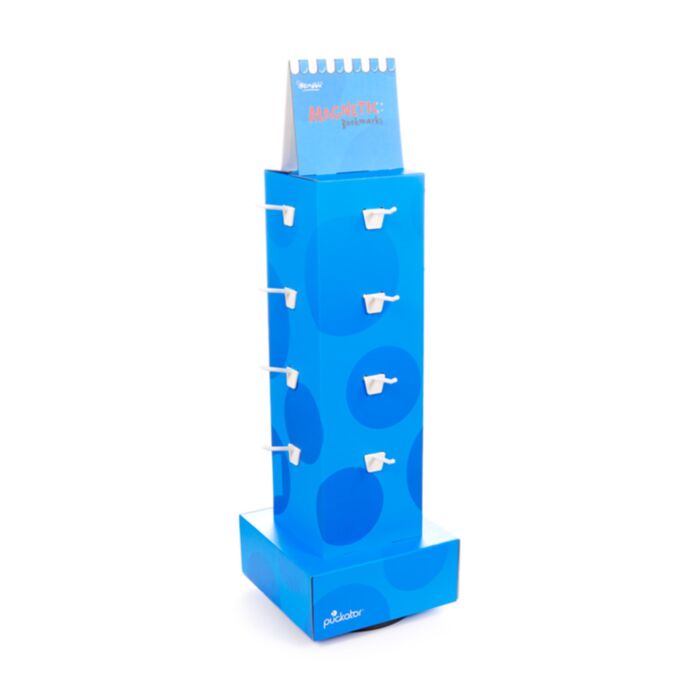 16 Hook Rotating FSDU Display Unit for Magnetic Bookmarks