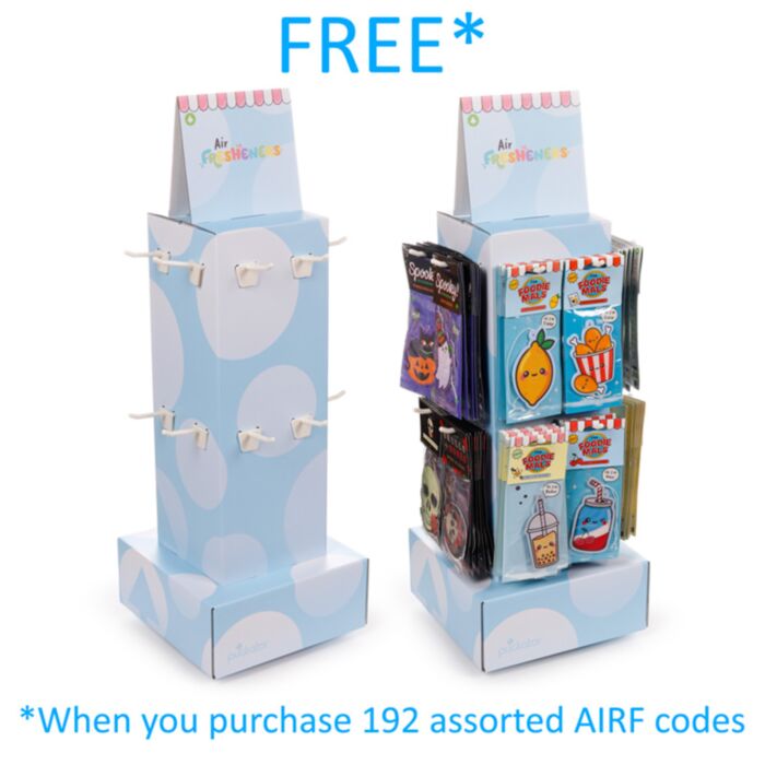 16 Hook Rotating FSDU Display Unit for Air Fresheners
