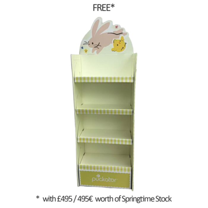 Springtime Easter 4-Shelf FSDU Display Unit