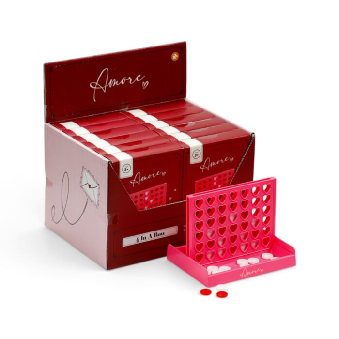 Amore Heart 4 in a Row Game