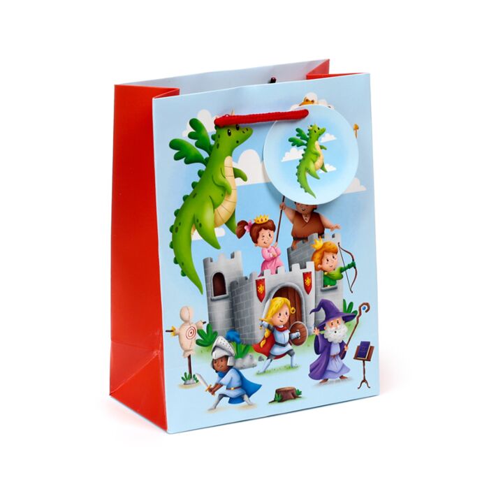 Knights & Dragons Gift Bag Medium