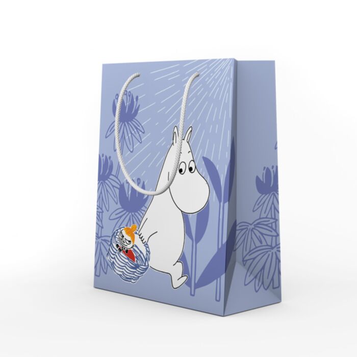 Moomin Tammi Blue Gift Bag Medium