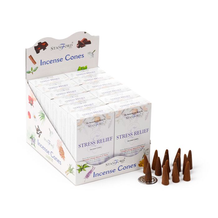 37215 Stamford Incense Cones Stress Relief