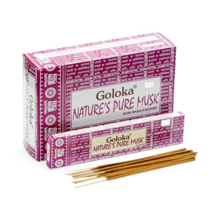 Goloka Nature's Musk Incense Sticks