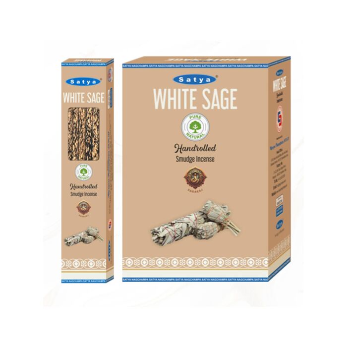 Satya Smudge White Sage Incense Sticks