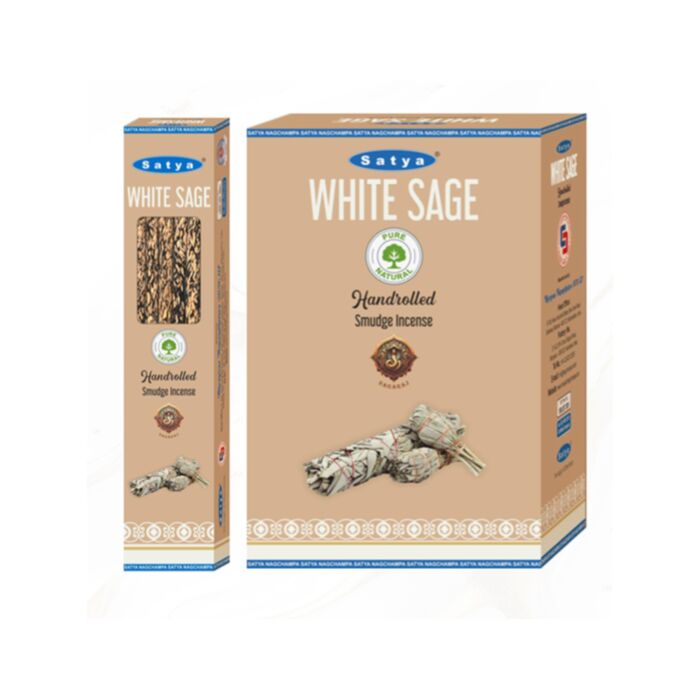 Satya Smudge White Sage Incense Sticks