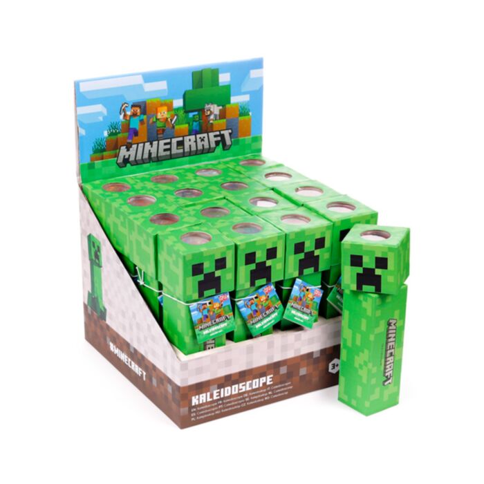Minecraft Creeper Shaped Kaleidoscope
